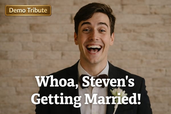 Steve's Getting Married - Demo Tribute